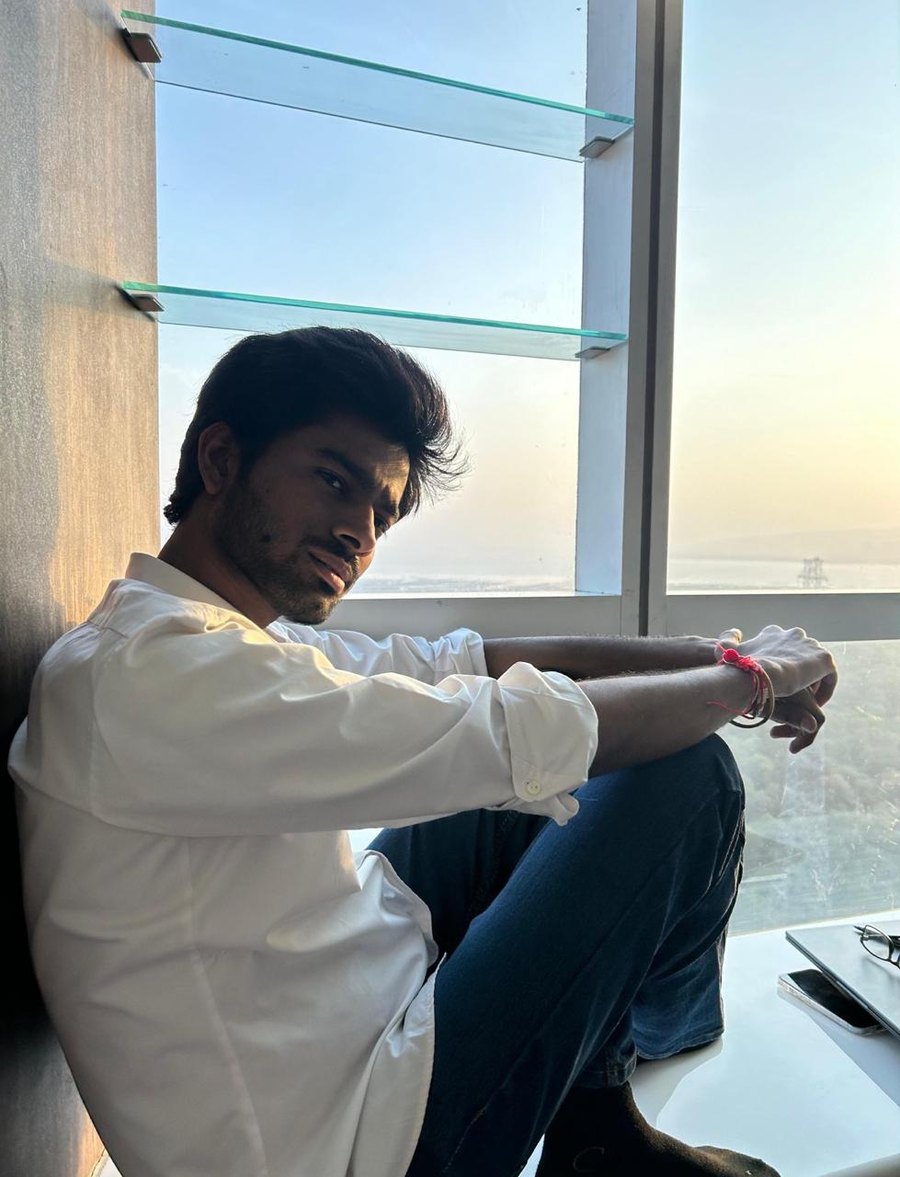 Golden hour candid at the window